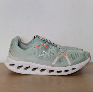 On Cloud Cloudsurfer Creek White Running Shoes Men's Size 12